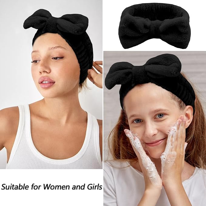 VELSCRUN 6 Pack Spa Headband, Makeup Headband, Face Wash Headbands, Skincare - Image 5