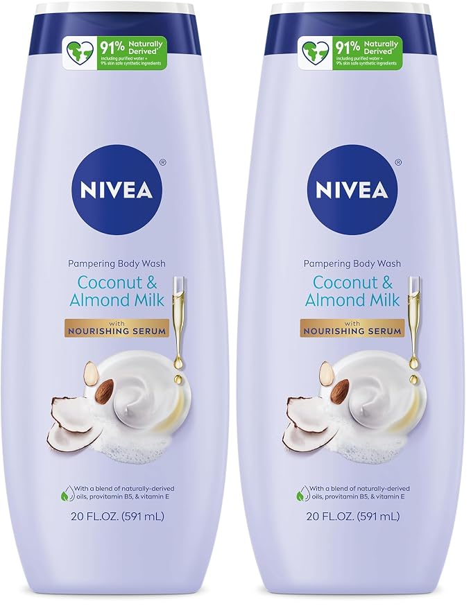 NIVEA Pampering Coconut and Almond Milk Body Wash by Nivea
