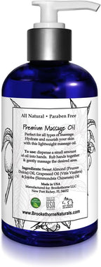 Unscented Massage Oil for Massage Therapy – 100% Natural Body Oil - Image 7