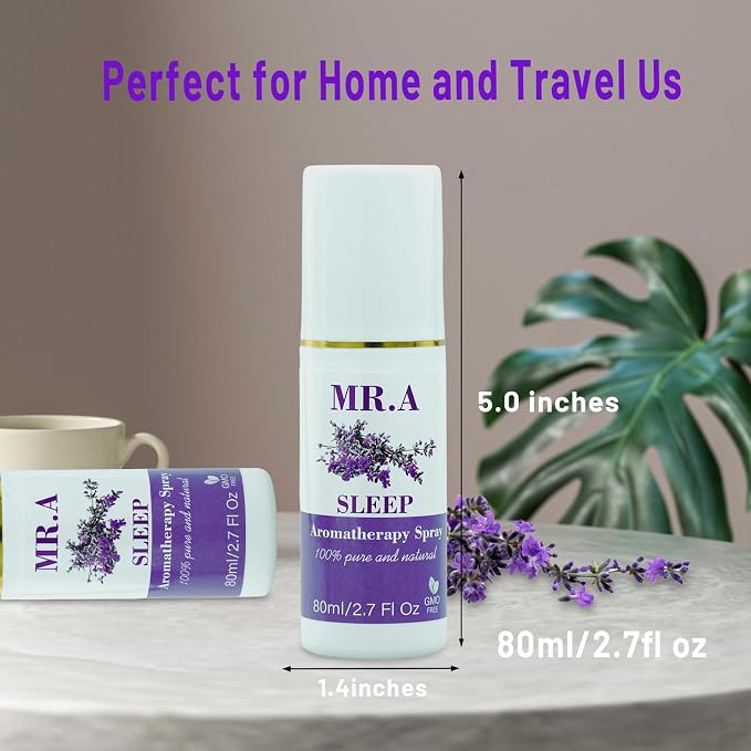 3 Pack Lavender Sleep Pillow Spray Set - Image 7