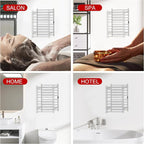 Electric Towel Warmer Rack, Heating Towel Warmer, Timer & Temperature Control - Image 8