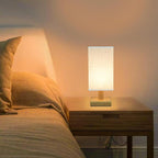 Small Bedside Table Lamp for Bedroom, Minimalist Nightstand Lamp - Image 6
