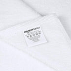 Amazon Basics Cotton Washcloths, Lightweight Quick-Dry, Absorbent Face and Body - Image 6