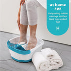 Homedics Bubble Mate Foot Spa, Toe Touch Controlled Foot Bath - Image 2