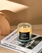 M&SENSE Fresh & Linen Cotton Scented Candles, 11.6oz Natural Soy Wax, 70-Hour - Image 6