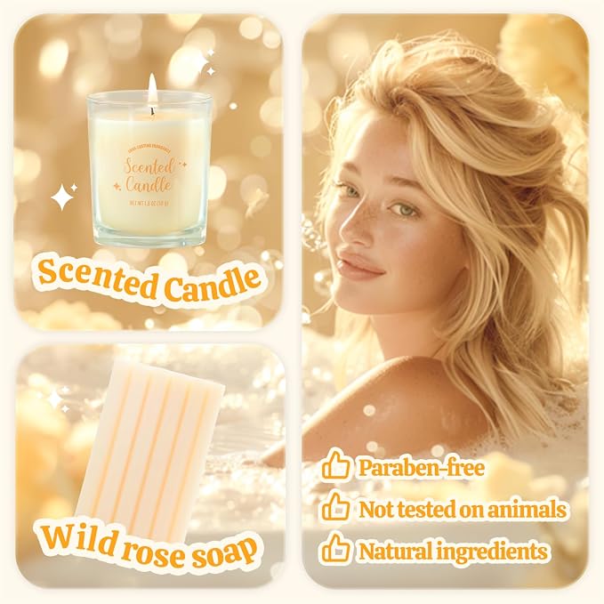 Self Care Gifts for Women, Bath and Body Set for Women, Mothers Day, Christmas - Image 2