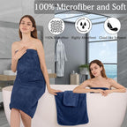 8 Piece Bath Towel Set-2 Oversized Bath Sheets, 2 Hand Towels, 4 - Image 4