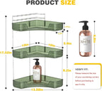 Asayuee 3-Tier Corner Bathroom Counter Organizer - Image 2