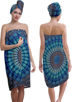 Women's Spa Bath Towel Wrap Set by EENSYWEENSY