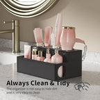 NIUBEE Hair Tool Organizer, Bathroom Countertop Blow Dryer Holder, Vanity Caddy - Image 7