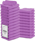 Hand Towels Purple Economy Salon Towels by STFLinen