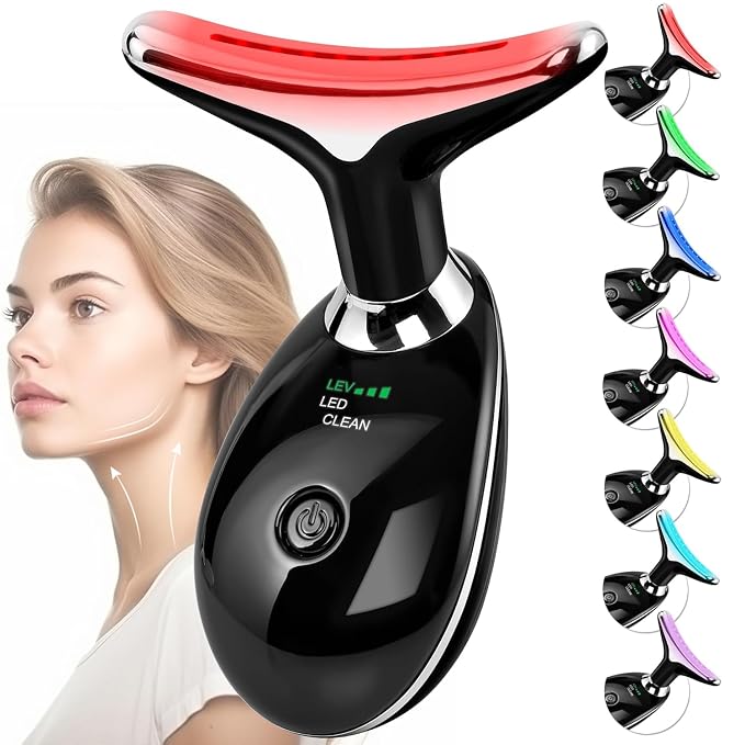 Facial Massager Red-Light-Therapy-for-Face and Neck, Face  culpting Wand by Doset