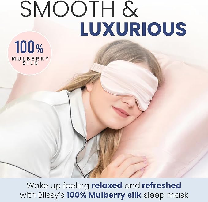 Blissy Silk Sleep Mask - Image 5