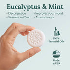 Gilden Tree Shower Steamers Aromatherapy Eucalyptus Mint Essential Oils Stress - Image 3