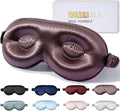 ZIMASILK Adjustable 22 Momme 100% Pure Mulberry Silk Sleep Mask, 3D Contoured by ZIMASILK