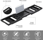 Bathtub Tray Caddy, Expandable Bath Trays - Image 6