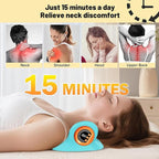 Multifunctional Neck Massager Relieves Neck Fatigue, 6 Massage Intensity Levels - Image 5