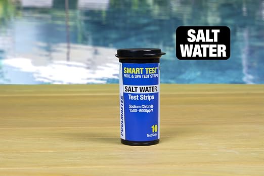 Poolmaster Salt Water Swimming Pool and Spa Water Chemistry Testing Strips - Image 10