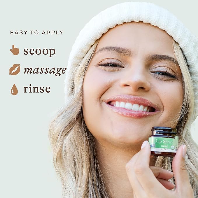 USDA Organic Lip Scrub Mint - Image 7