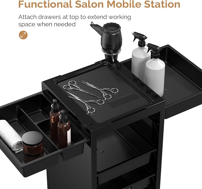 OmySalon Salon Trolley Cart - Image 4