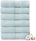 NY Loft 100% Cotton Hand Towel 6 Pack Hand Towel Set | Super Soft & Absorbent by NYLoft