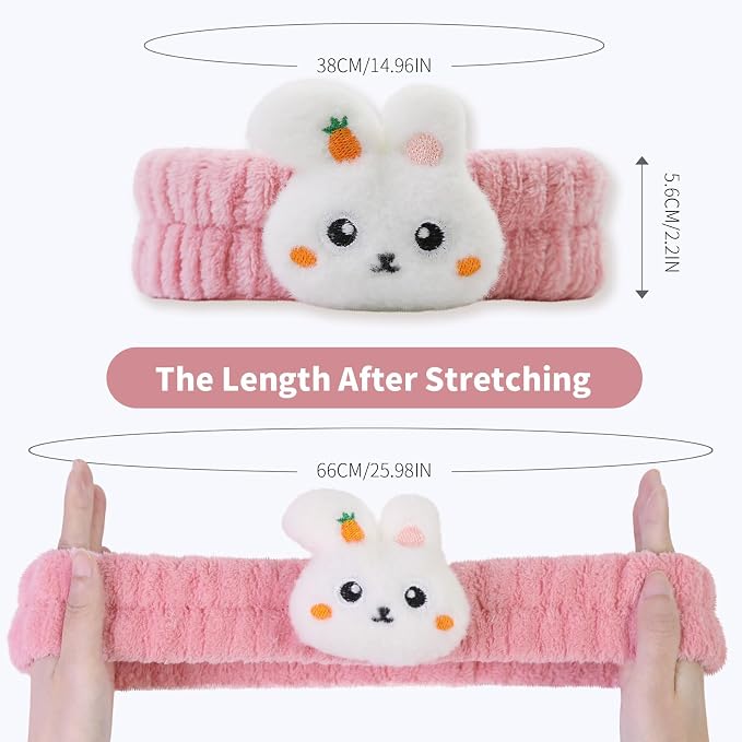 Kawaii Spa Headbands for Women Girls - Image 5