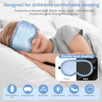 Kids Sleep Mask, 100% Real Mulberry Silk Eye Mask, Sleeping Mask - Image 4