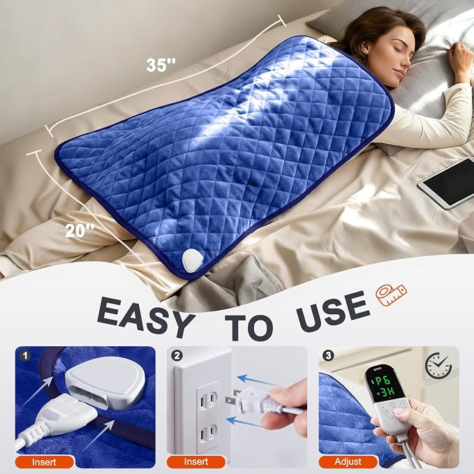 Heating Pad for Back Pain & Period Cramps - Image 8