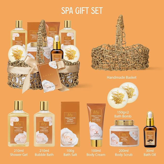 Mother's Day Gift Basket for Mom, Gifts for Women, Spa Gift Basket for Women - Image 3