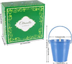 4 Pack 12oz Citronella Scented Candles, Colorful Metal Bucket Candles - Image 3