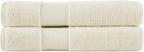 Madison Park Turkish Bath Towel Set 100% Cotton Bath Towel 600GSM Oversized by MADISONPARK
