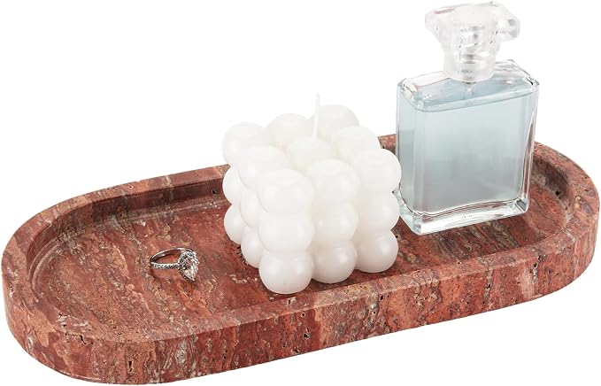 WORHE Italy Natural Travertine Stone Tray by WORHE