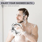 MTDLYICE Loofah Sponge XXL-100g 4 Pack, Bath Sponge Soft Mesh Shower Puff Loofah - Image 4