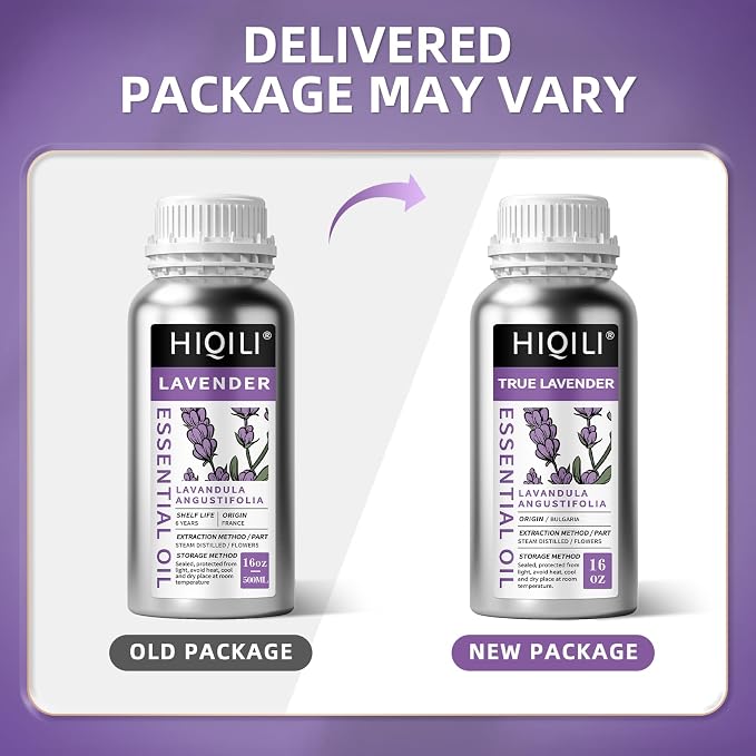 HIQILI Lavender Essential Oil Large Capacity, 100% Natural - Image 8