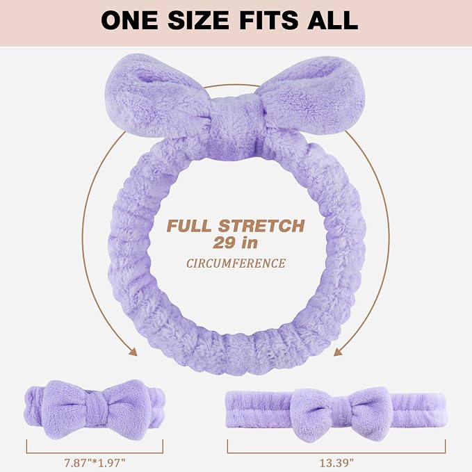 YOOVR 8pcs Spa Headband, Mothers Day Gifts Bulk, Stocking Stuffers - Image 2