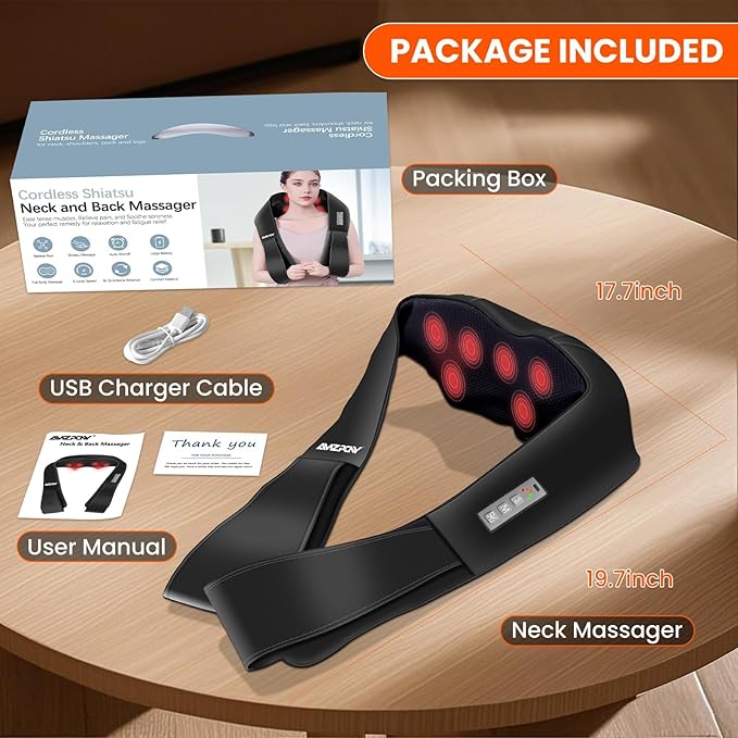 AMZPONY® Cordless Neck Massager - Image 8
