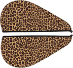 Leopard Hair Towel Wrap Microfiber Fast Drying Hair Turban - Image 3