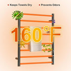 Heated Towel Racks for Bathroom, Wall Mounted Electric Towel Warmer Racks - Image 3