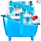 Mothers Day Gifts for Women Bath & Body Gift Set, Bath Basket Spa kit Gifts for by SaintRoy