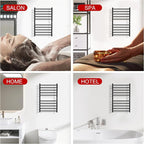 Heated Towel Racks for Bathroom, Wall Mounted Electric Towel Warmer Racks - Image 6
