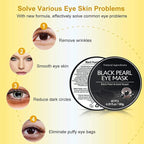 Under Eye Patches, Eye Mask Black Pearl, Puffy Eyes Dark Circles Brighten - Image 4