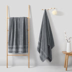 REDKISS 100% Cotton Bath Towels Set of 2, Extra Large Bath Sheets 35 X 70 Inches - Image 5