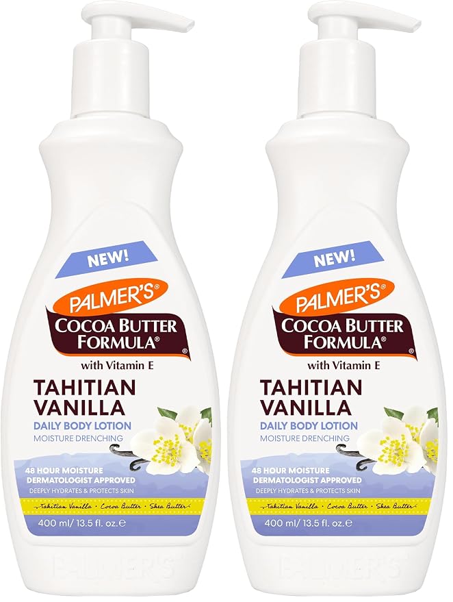 Palmer's Cocoa Butter Formula Tahitian Vanilla Body Lotion, 13.5 Oz, Daily by Palmers