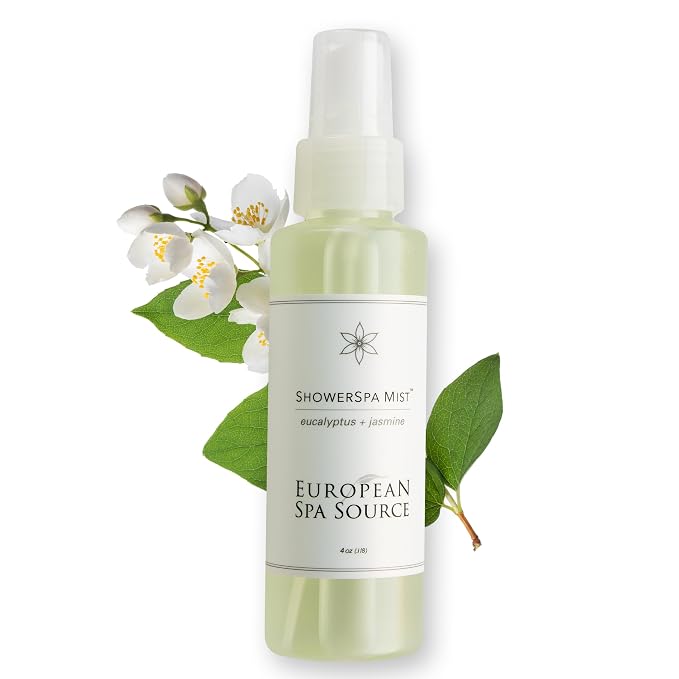 European Spa Source Jasmine + Eucalyptus ShowerSpa Mist Spray by EuropeanSpaSouce