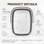 Collapsible Foot Bath Basin for Soaking Feet, Portable Foot Soak Tub - Image 5