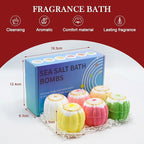 Bath Bombs Gift Set, Shea & Coco Butter Dry Skin Moisturize, Birthday Mothers - Image 6