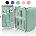 BLESWIN 10-Piece Nail Clipper Manicure Set, Professional Small Nail Care Kit by BLESWIN