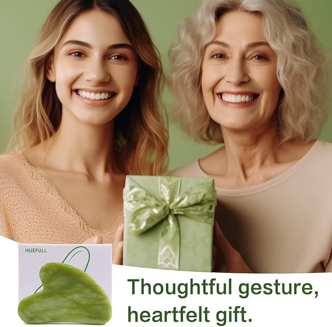huefull Gua Sha Facial Tool for Face and Body, Gua Sha for Self Care, Guasha - Image 7