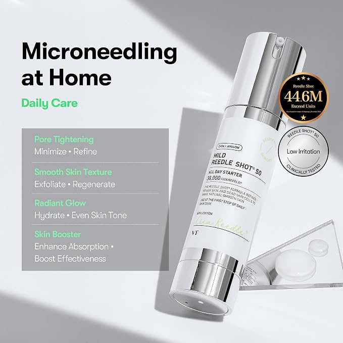 VT COSMETICS CICA Reedle Shot 50, Spicule Microneedling Serum - Image 3