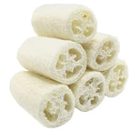 100% Large Nature 6 Pack of Organic Loofahs Loofah Spa Exfoliating Scrubber by MAYMII%C2%B7HOME